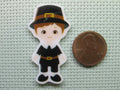 Second view of the Boy or Girl Pilgrim Needle Minder