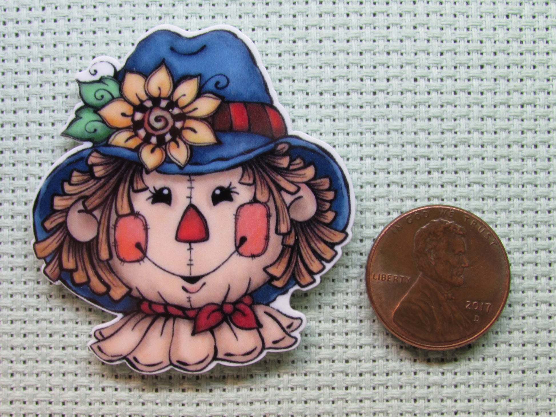 Second view of the Scarecrow Needle Minder