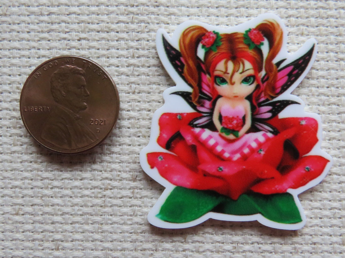 First view of Rose Fairy Needle Minder.