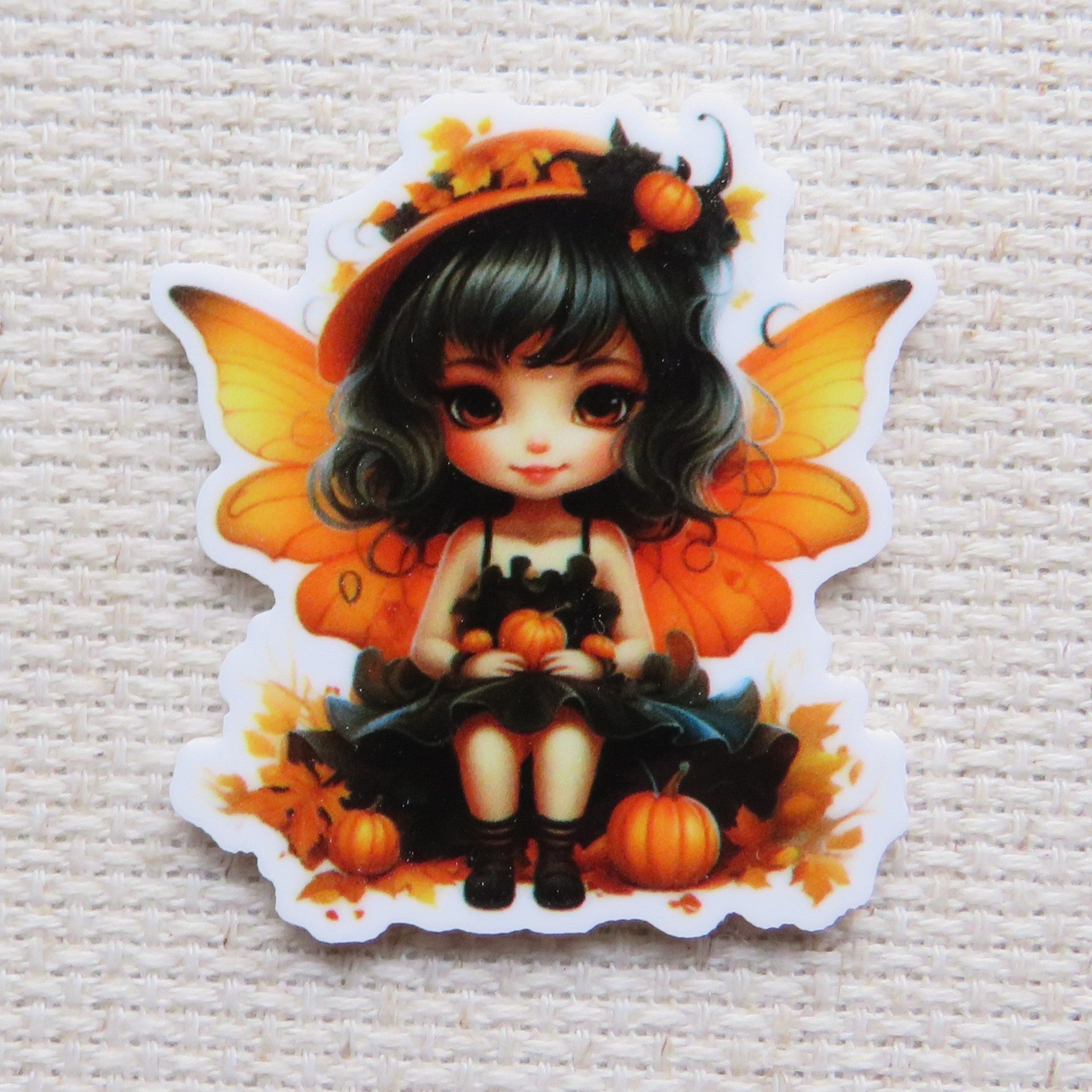 First view of Orange Fairy Needle Minder.