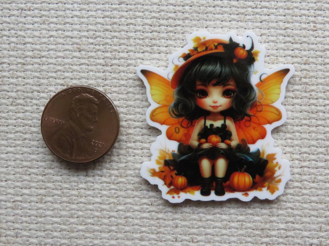 First view of Orange Fairy Needle Minder.