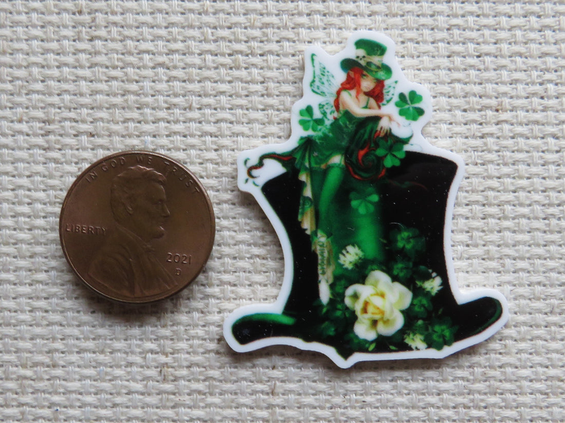 First view of Irish Fairy Needle Minder.