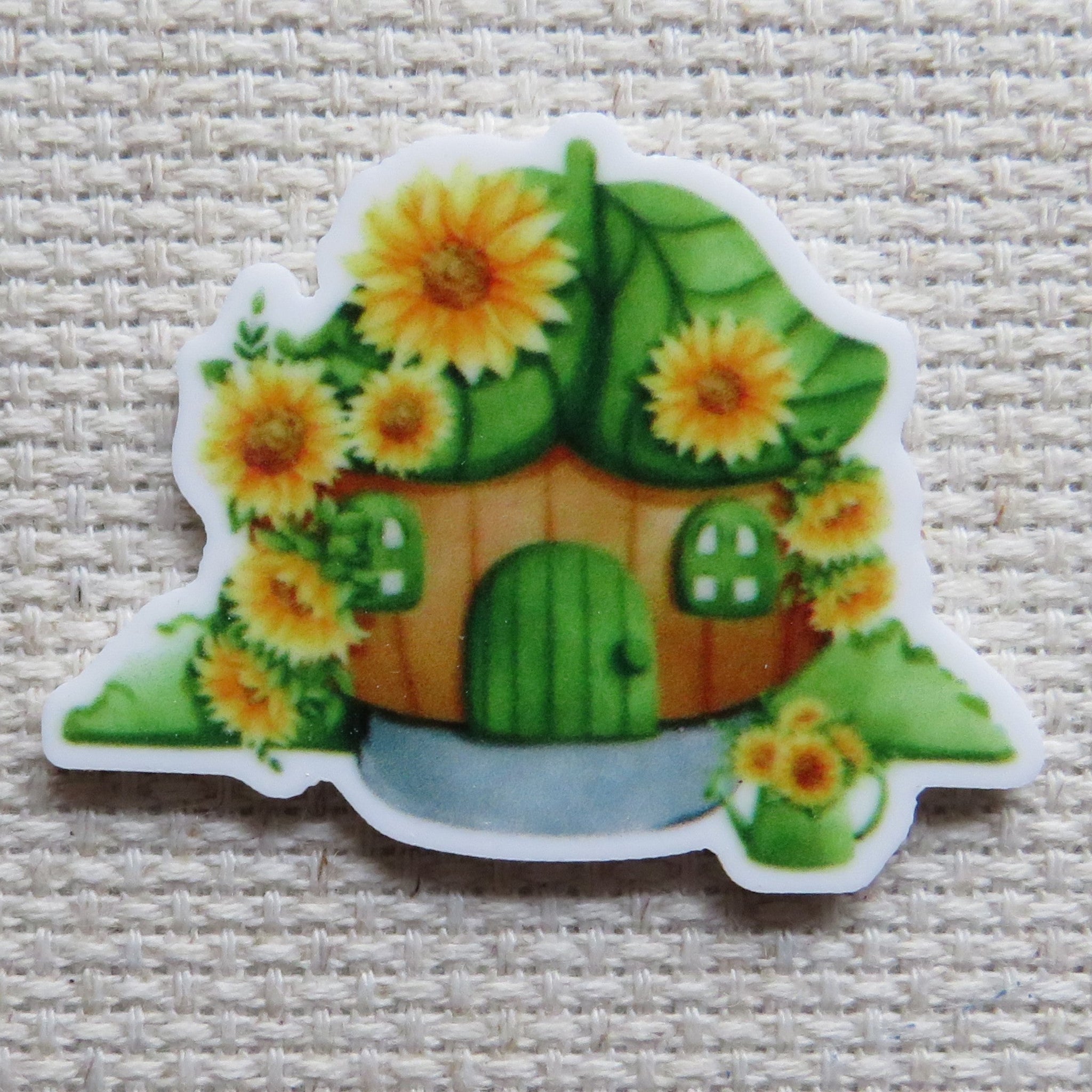 First view of Sunflower Leaf House Needle Minder.